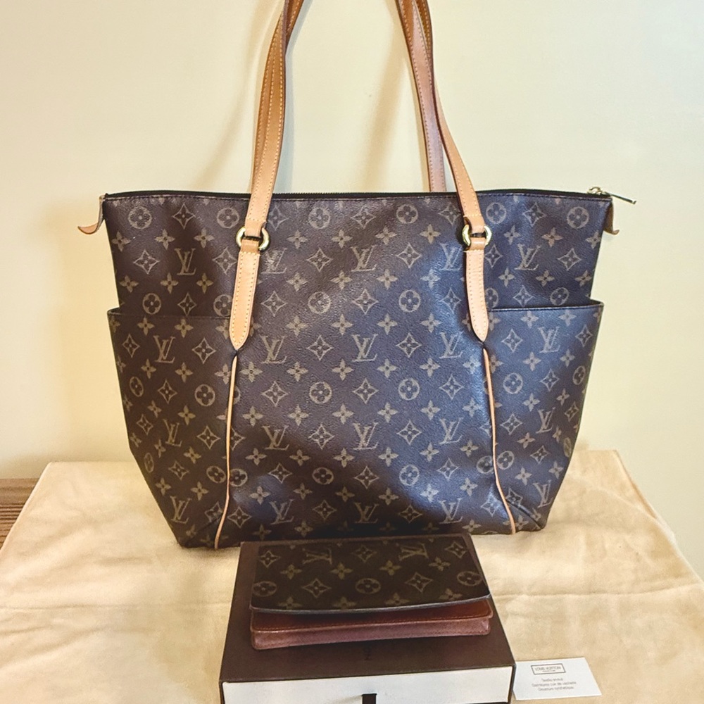 Louis Vuitton Brown Monogram Tote